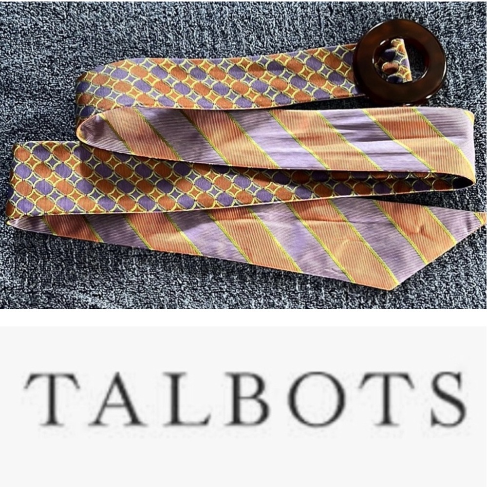 EUC Talbots 2 look tie belt.